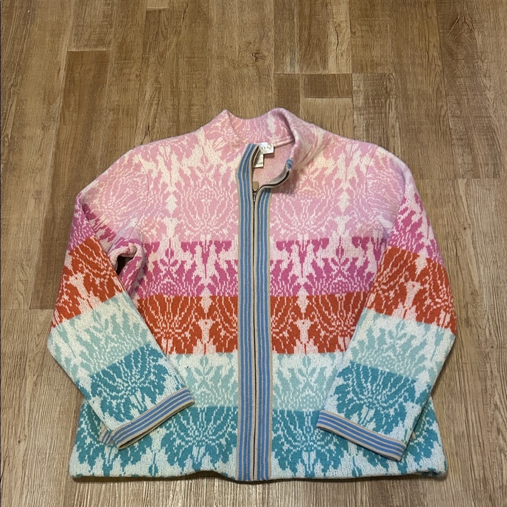 Doncaster multicolor wool cardigan  Vintage